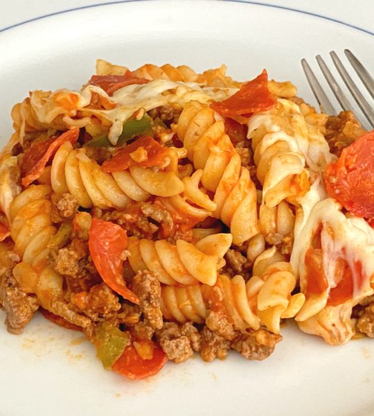 featured easy pizza casserole