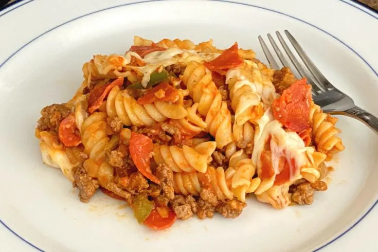 featured easy pizza casserole