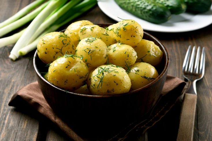 roasted potatoes