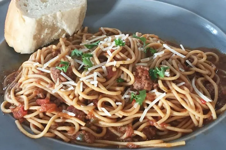 instant pot spaghetti