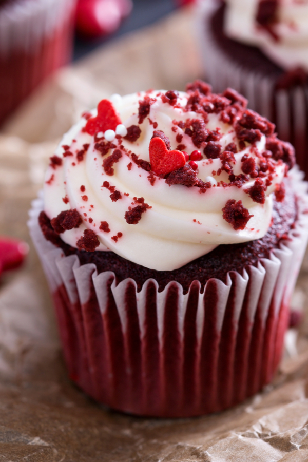 red velvet cupcake 