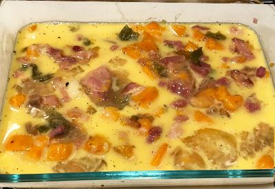 Cheesy Breakfast Casserole Make Ahead Or Bake Immediately