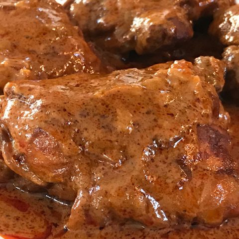 chicken paprikash