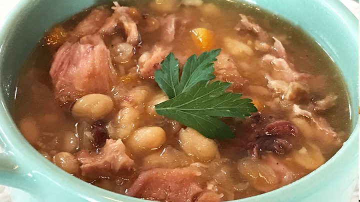 instant pot ham and navy beans