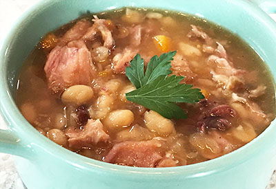 Instant Pot Ham And Bean Soup Made With Leftover Ham Bones,Banana Seed Pod