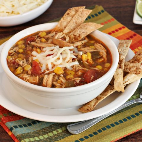 Instant Pot Chicken Tortilla Soup
