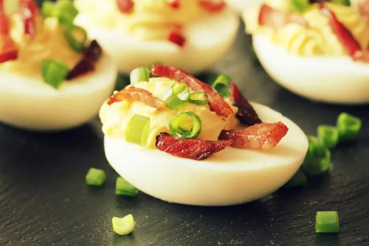 deviled eggs