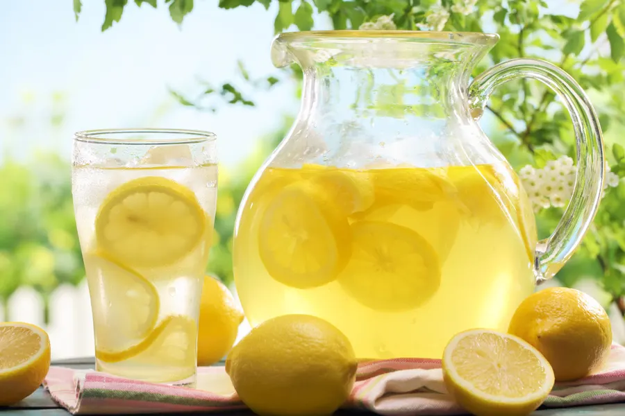 homemade lemonade