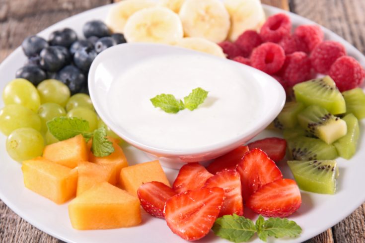 honey vanilla fruit dip