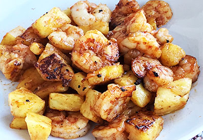 honey sriracha shrimp