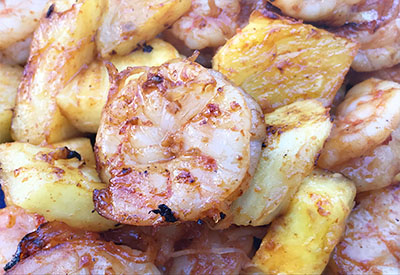 honey sriracha shrimp