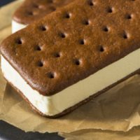 homemade ice cream sandwich