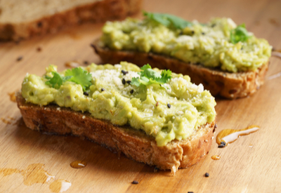 avocado smash toast