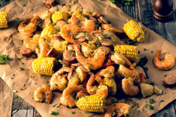 Instant Pot Low Country Boil -Shrimp, Corn, Potatoes & Sausage