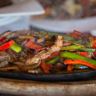 grilled steak fajitas