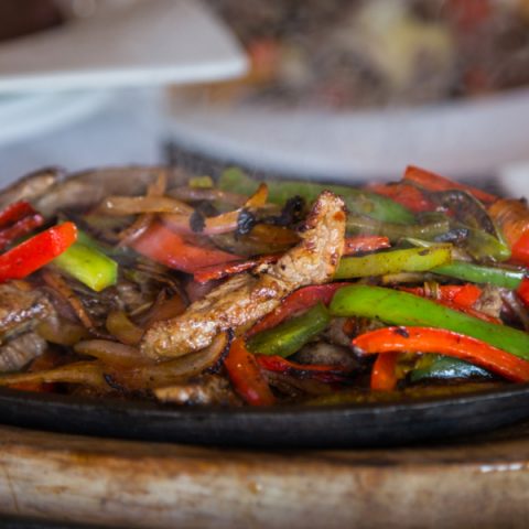 grilled steak fajitas