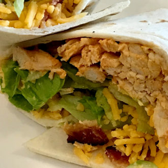 buffalo chicken wrap
