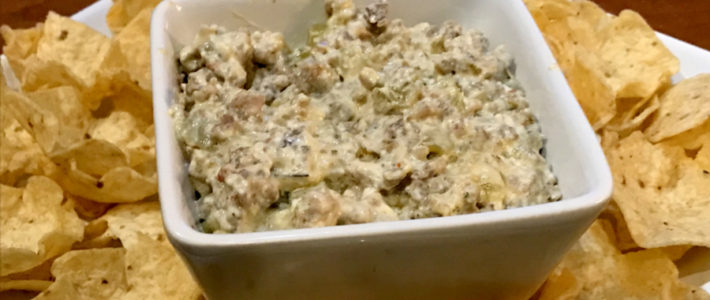 Cream Cheese Sausage Dip – A 3 Ingredient Appetizer Recipe cream cheese sausage dip