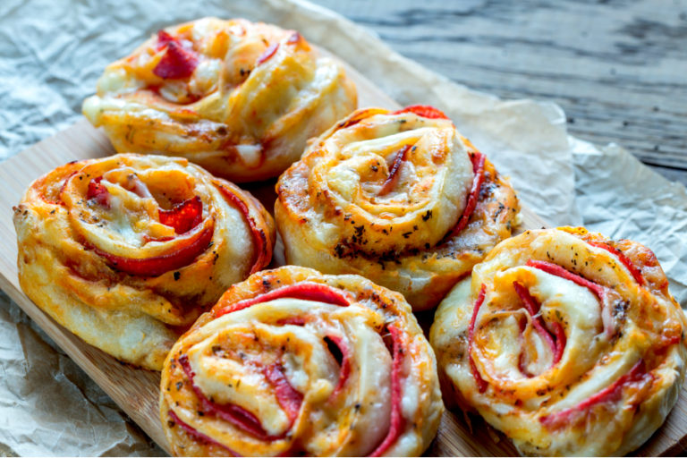 Homemade Pizza Rolls A Great Party Food Appetizer or Snack