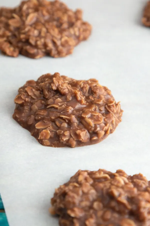 Chocolate Peanut Butter No Bake Cookies - A Crowd Favorite