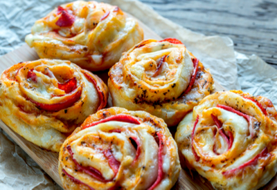 Homemade Pizza Rolls A Great Party Food Appetizer Or Snack