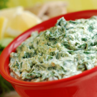instant pot spinach artichoke dip