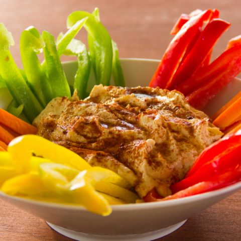 roasted red pepper hummus