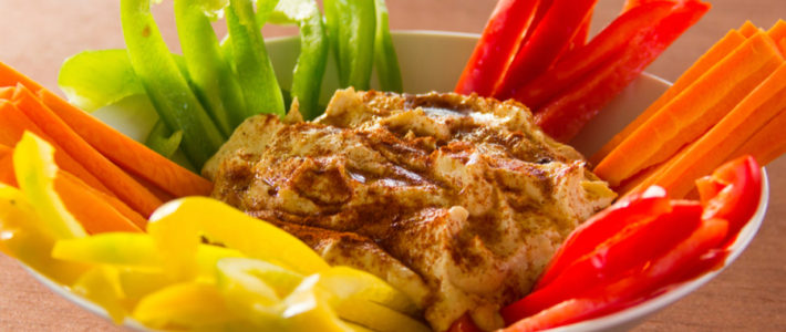 Roasted Red Pepper Hummus – A Healthy And Delicious Dip roasted red pepper hummus