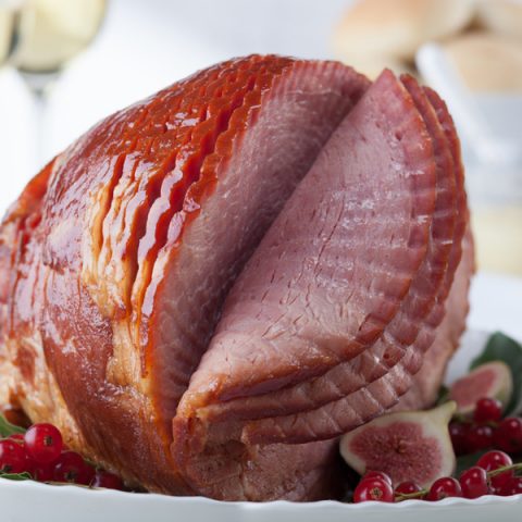 honey glazed ham