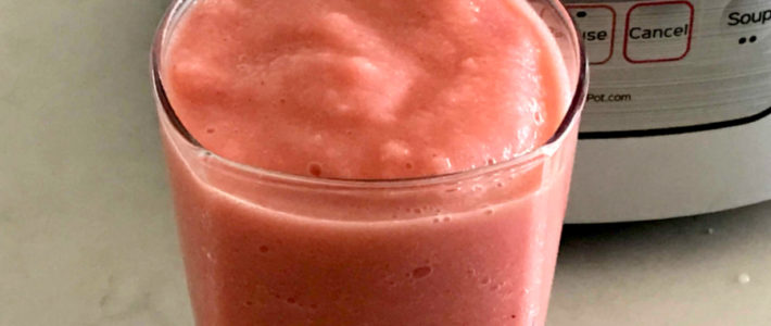 Strawberry Banana Smoothie Recipe -Drink Fresh or Freeze For Popsicles strawberry banana smoothie