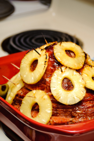 honey glazed ham