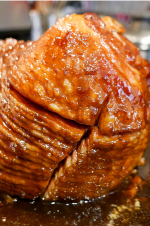 honey glazed ham