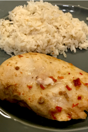Instant pot chicken and rice