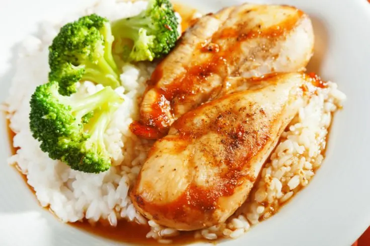 Not only that, but both chicken and rice require a natural pressure release after the cooking time expires. 