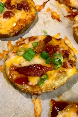 loaded baked potato rounds