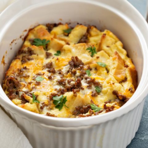 sausage hash brown breakfast casserole