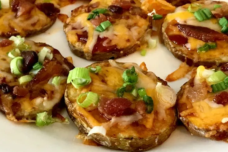 loaded baked potato rounds