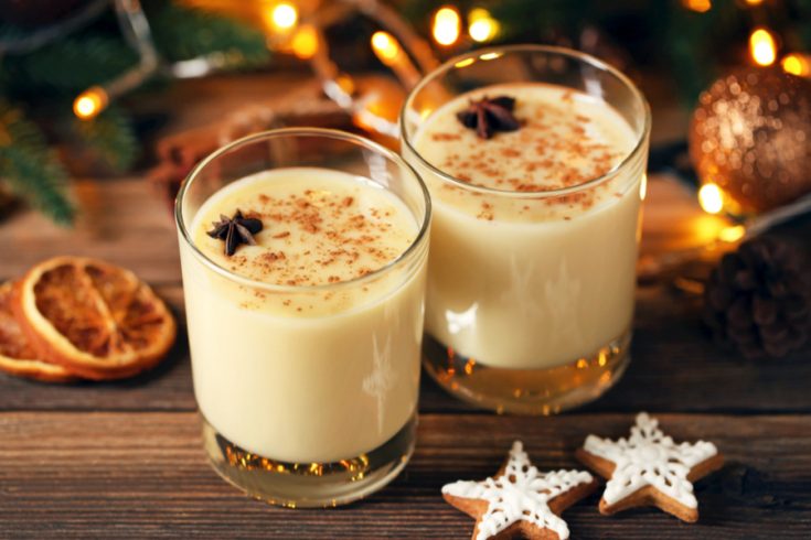 homemade eggnog