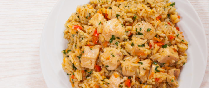The BEST Healthy Instant Pot Chicken and Rice Recipe – With Vegetables healthy instant pot chicken and rice
