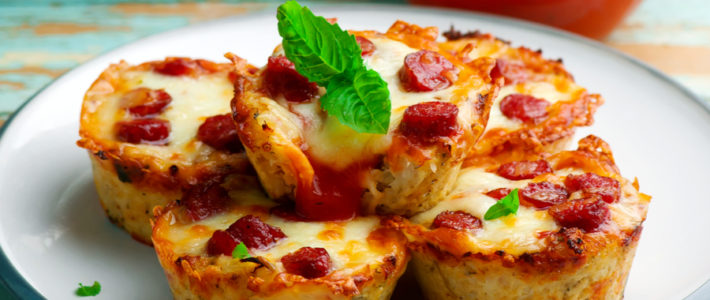 Pizza Muffin Bites Recipe pizza muffin bites