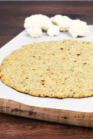 cauliflower pizza crust recipe