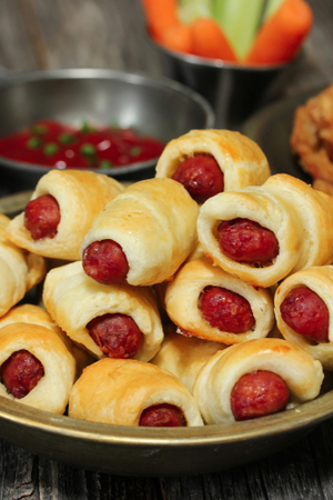 croissant mini hot dogs