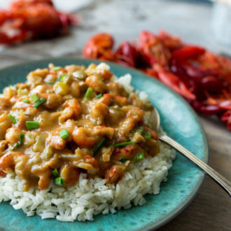 cajun crawfish etouffee