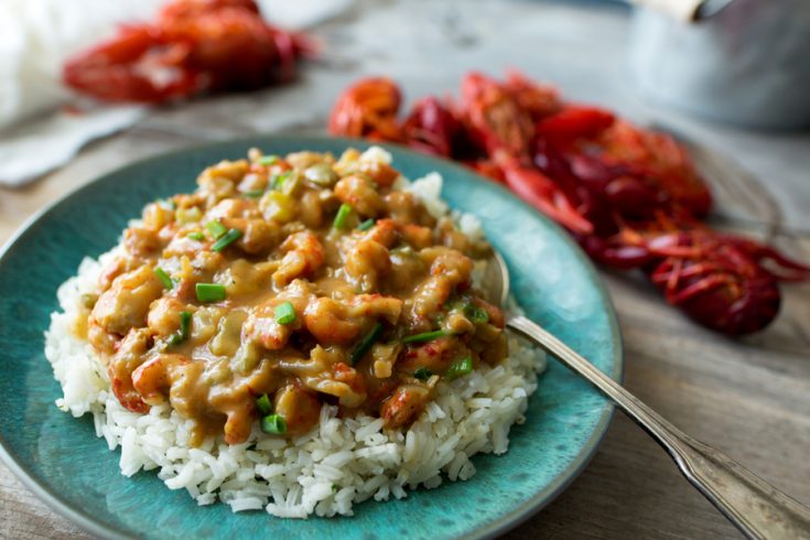 cajun crawfish etouffee