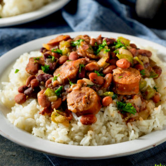 instant pot red beans and rice
