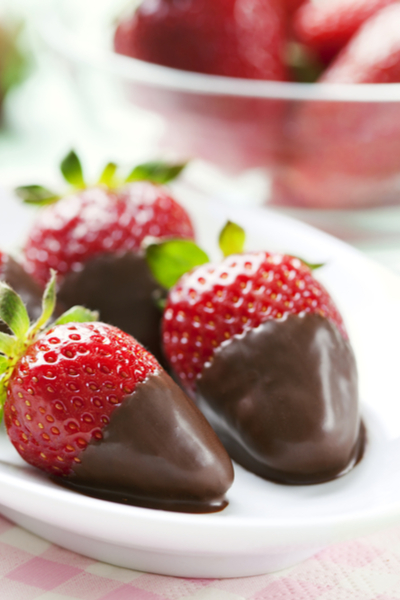 chocolate covered strawberries