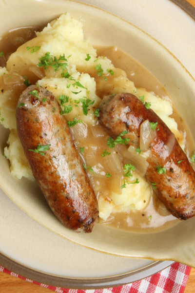 bangers and mash 