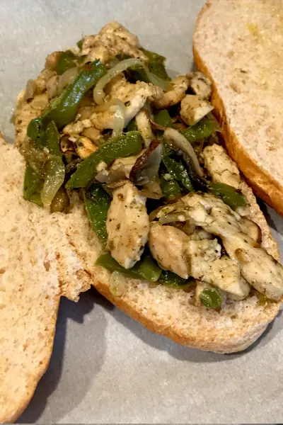 chicken philly sandwich 