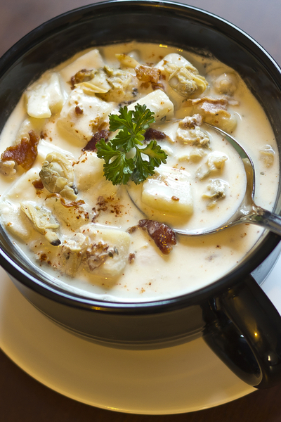 instant pot clam chowder
