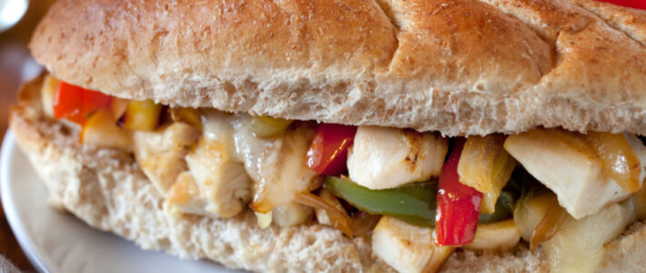 Chicken Philly Sandwich Recipe Chicken Philly Sandwich Recipe